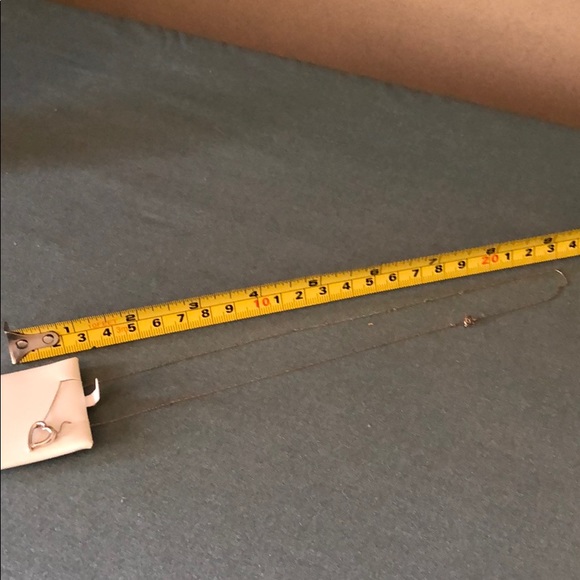 Genuine Diamond Silver Heart Necklace FineJewelry - Picture 3 of 5